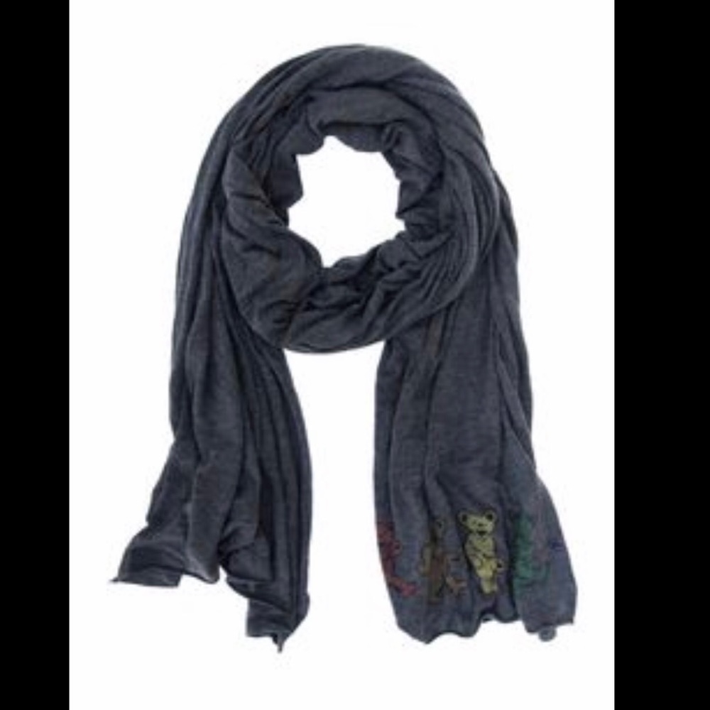 Donni Charm Grateful Dead Dancing Bears Scarf